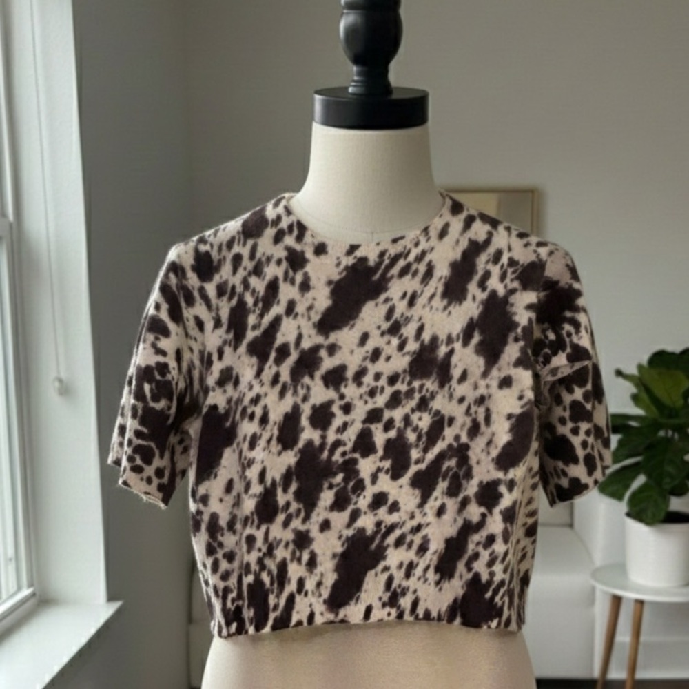 J. Crew Cashmere Crop Top